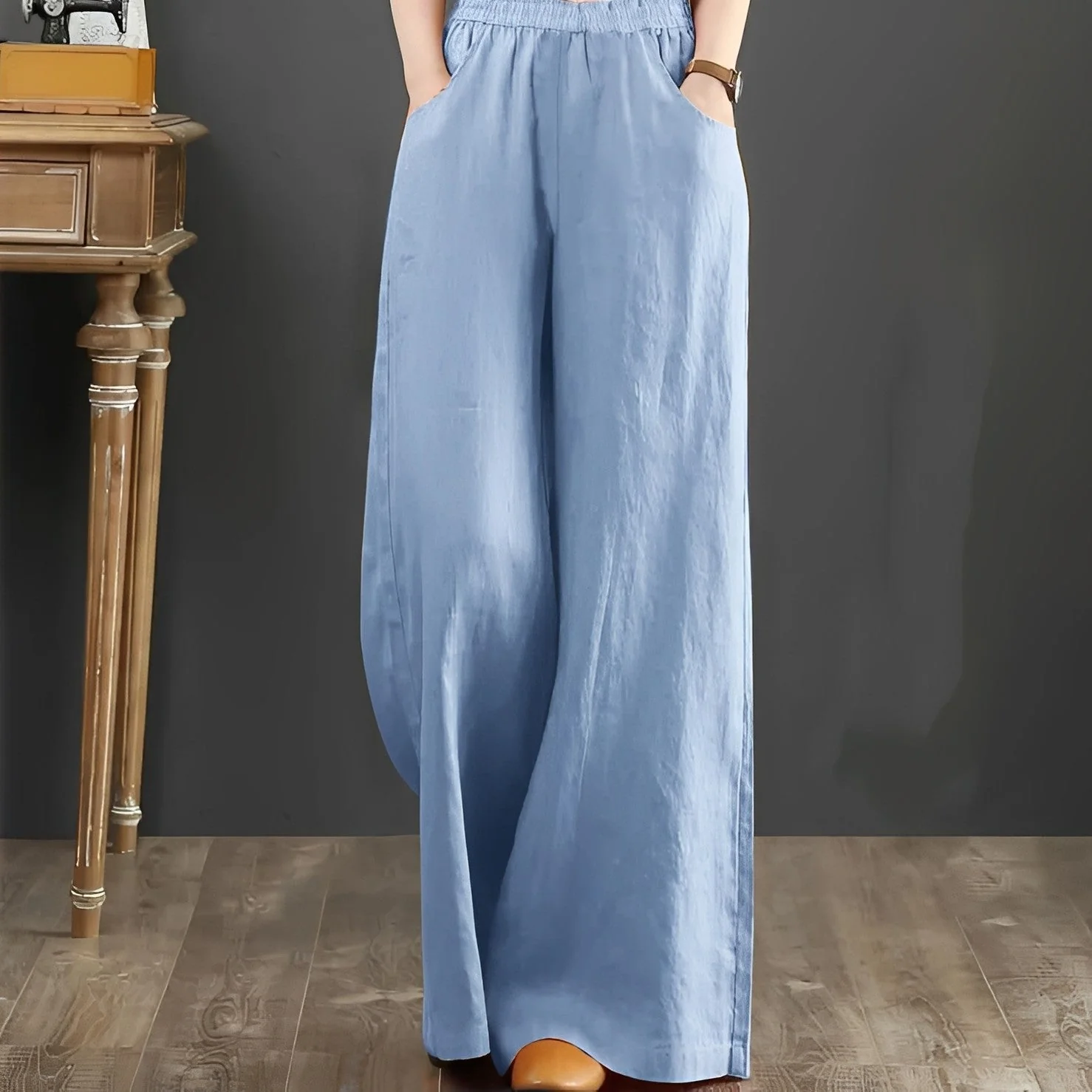 Dorothy - Pantalon confortable à jambes larges pour femmes