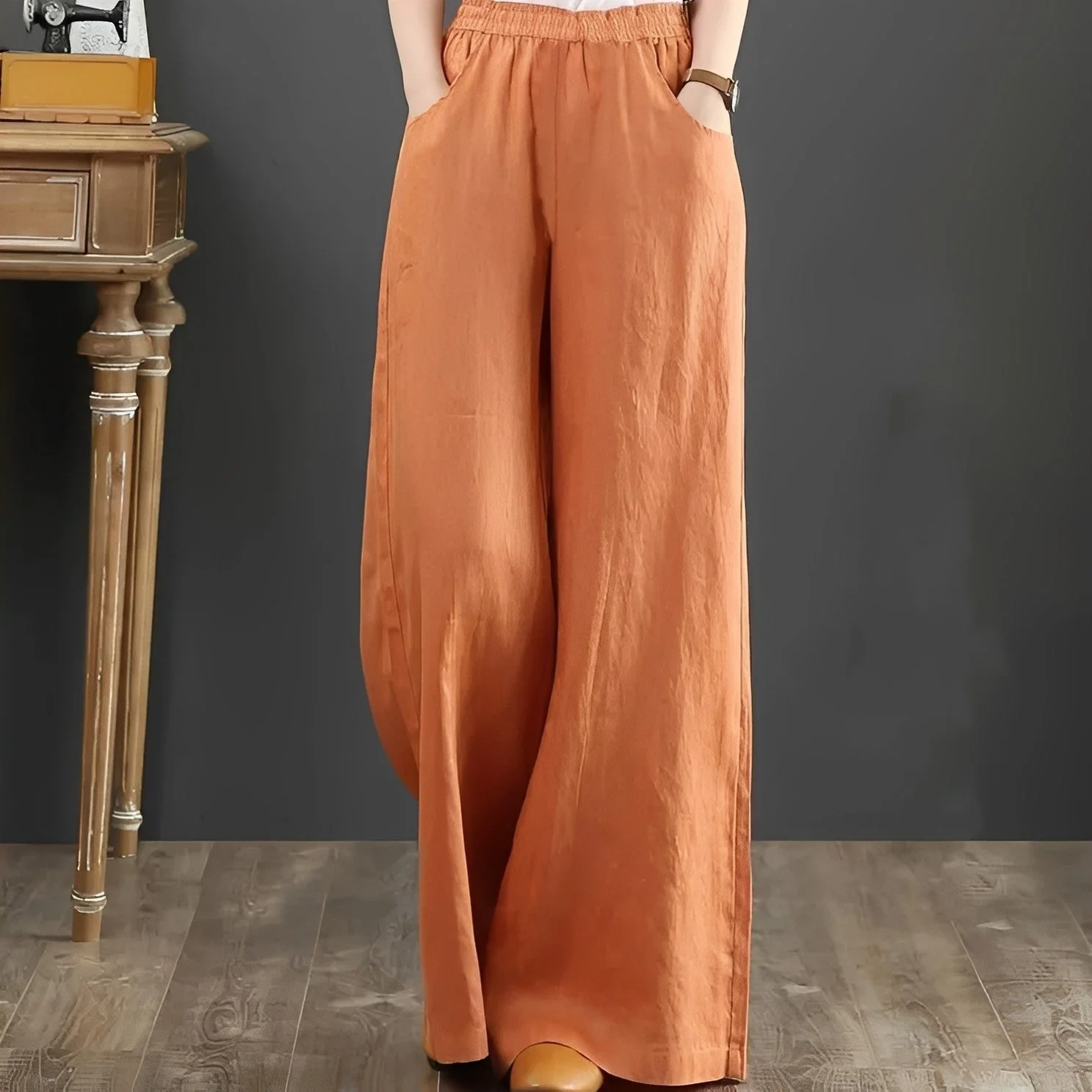 Dorothy - Pantalon confortable à jambes larges pour femmes - Image 2