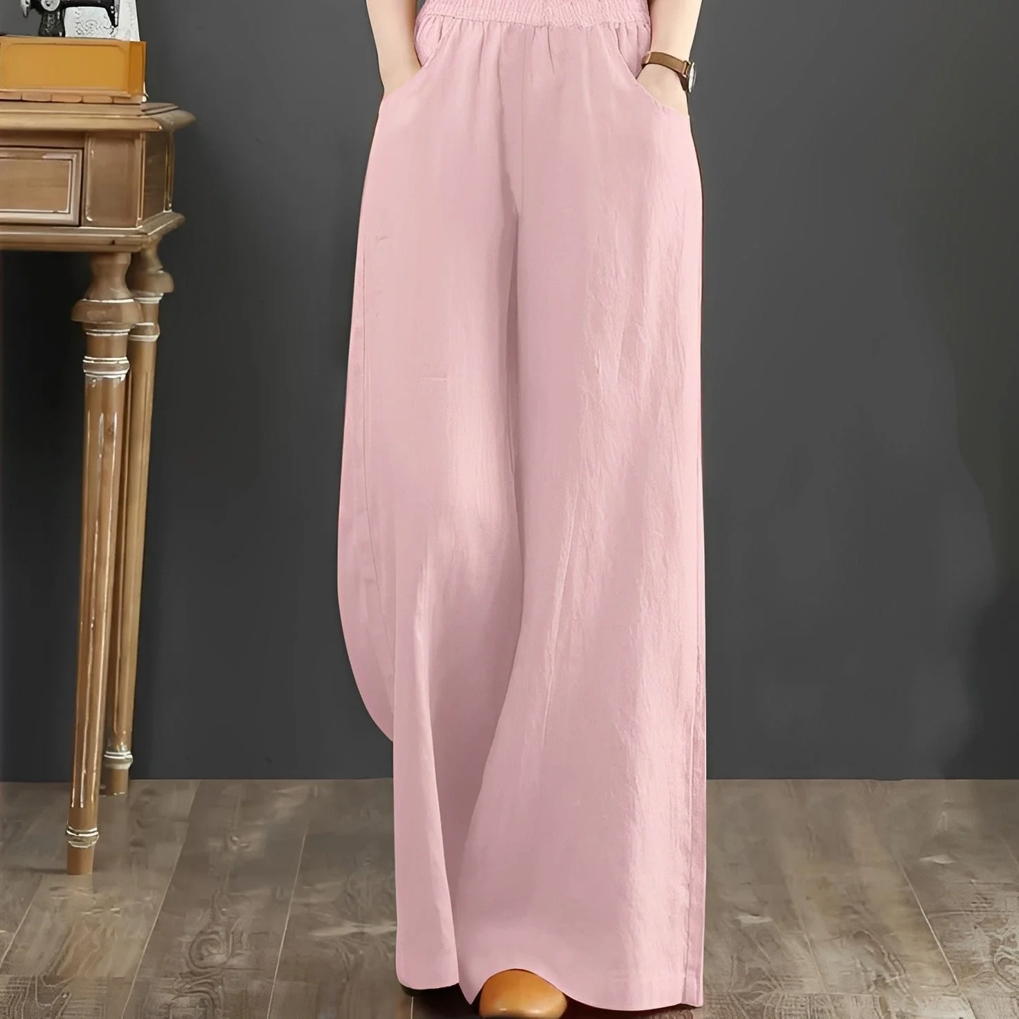 Dorothy - Pantalon confortable à jambes larges pour femmes - Image 3