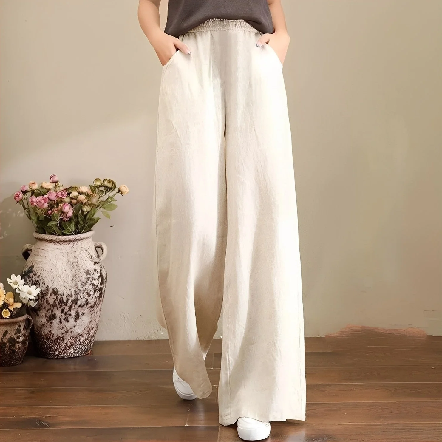 Dorothy - Pantalon confortable à jambes larges pour femmes - Image 5