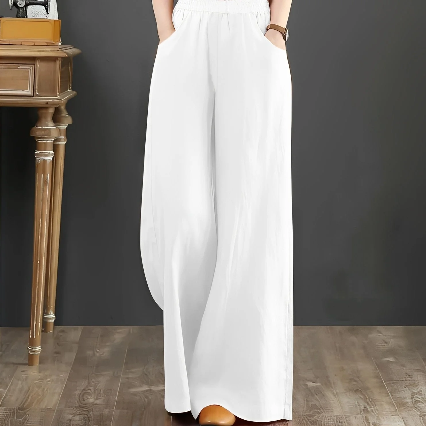 Dorothy - Pantalon confortable à jambes larges pour femmes - Image 6