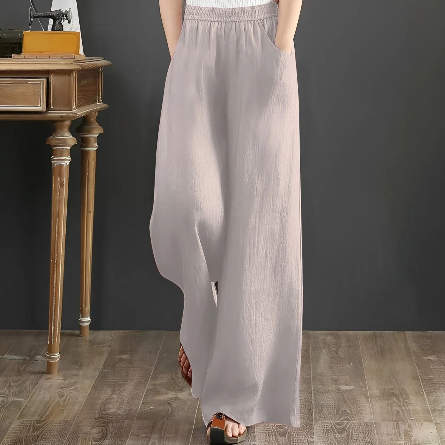 Dorothy - Pantalon confortable à jambes larges pour femmes - Image 7