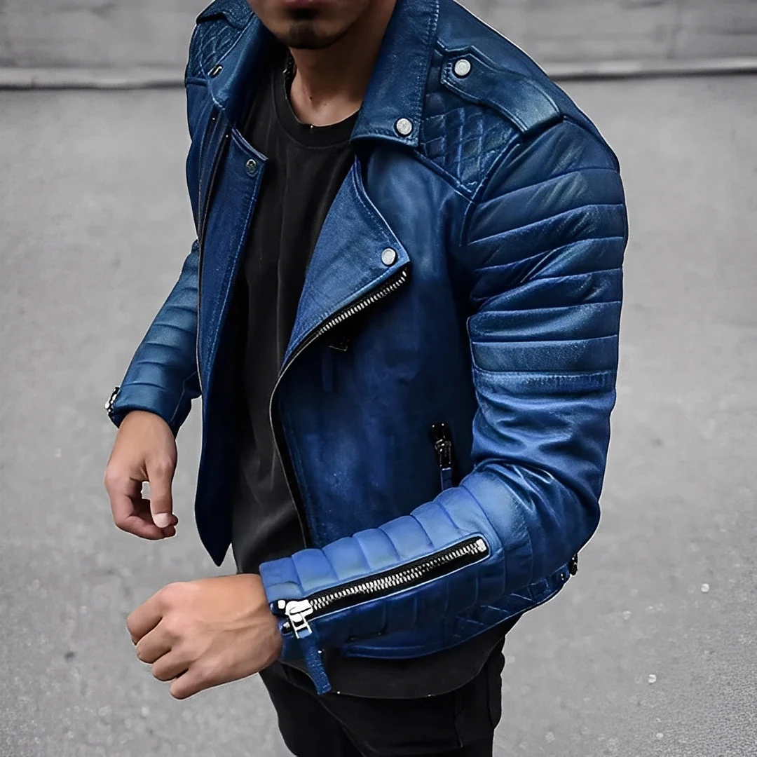Easton - Veste rétro pour hommes au style élégant - Image 2