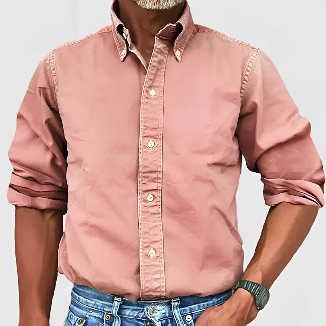Edmond - Chemise classique pour homme à manches longues - Image 3