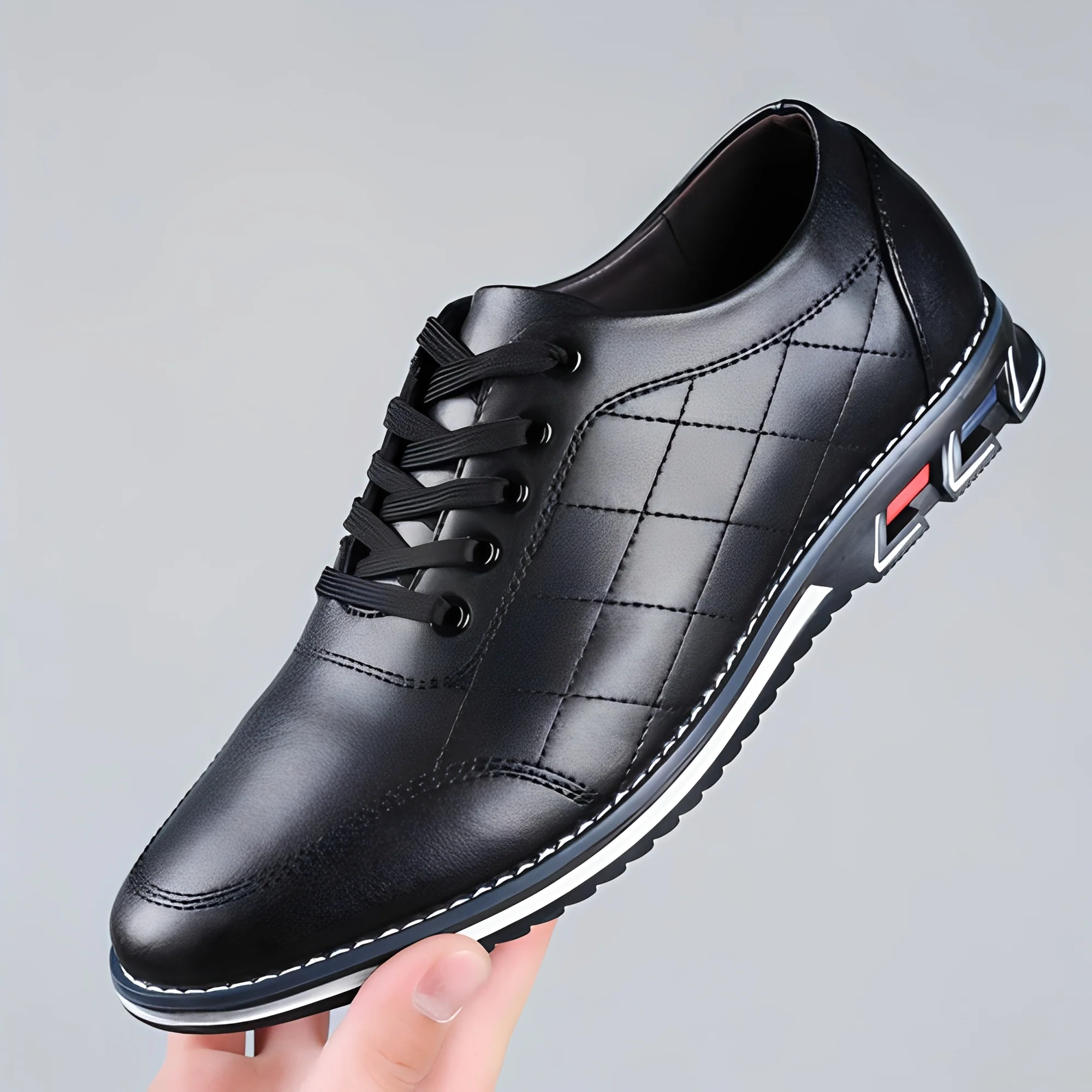 Edvin - Chaussures à lacets décontractées et à la mode pour hommes - Image 5