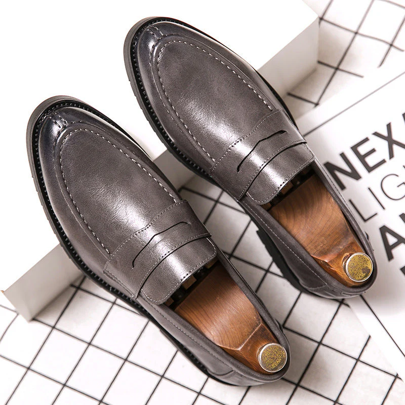 Edward - Mocassins élégants à bout rond pour hommes - Image 3