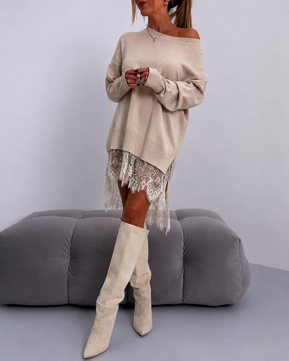 Eleanor - Robe Élégante Épaules Dénudées - Image 4