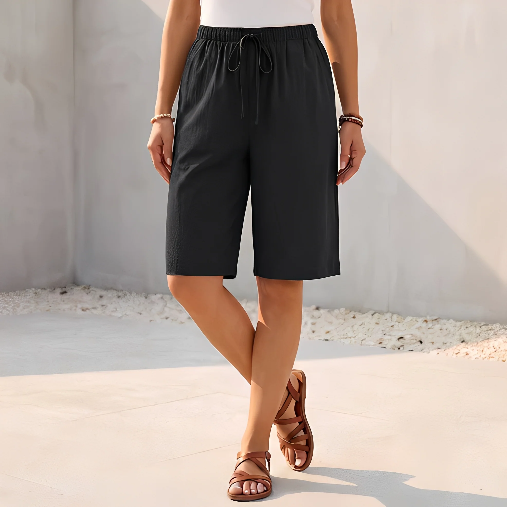 Elvey - Short ample d'été pour femme - Image 8