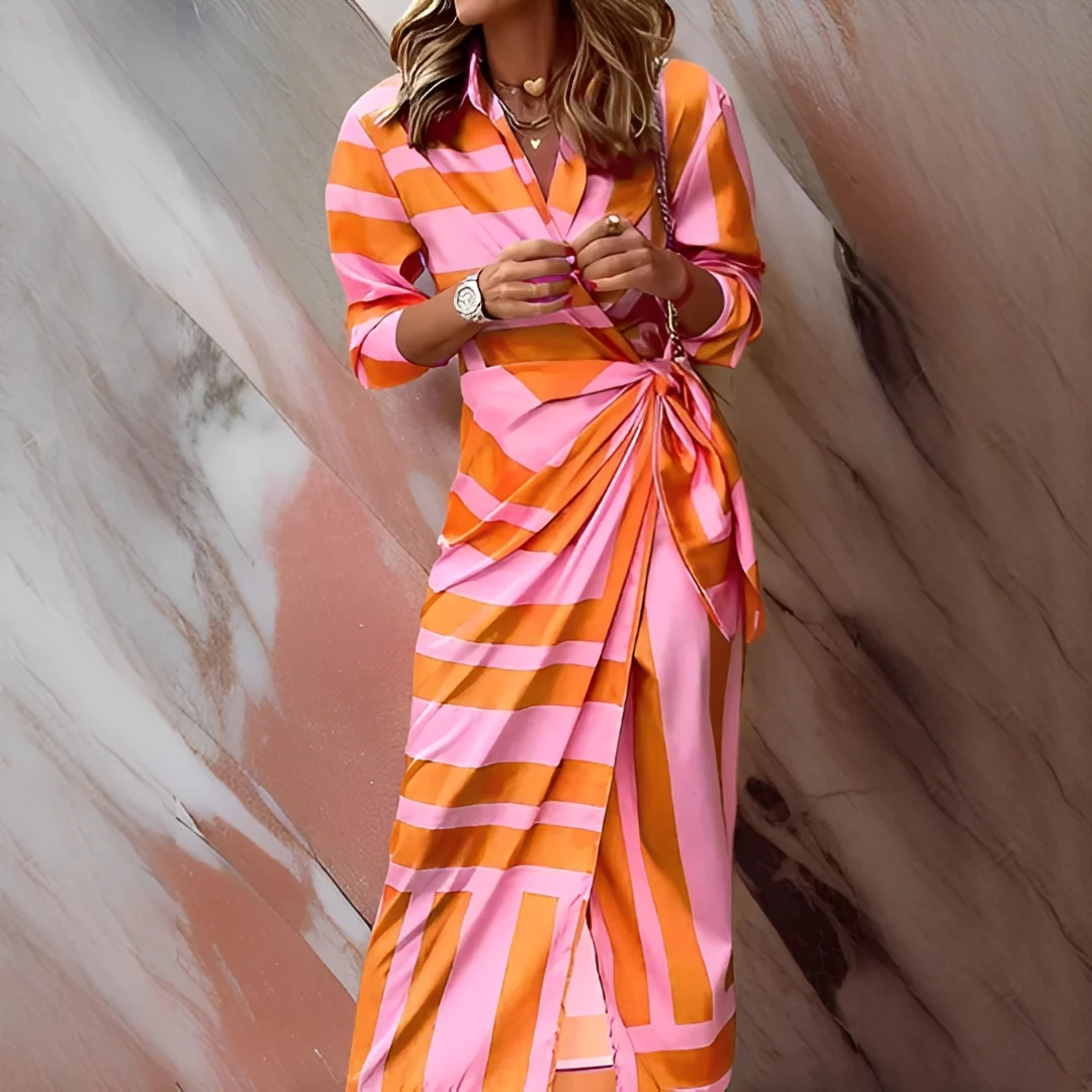 Emery - Robe Enveloppante Chic - Image 5