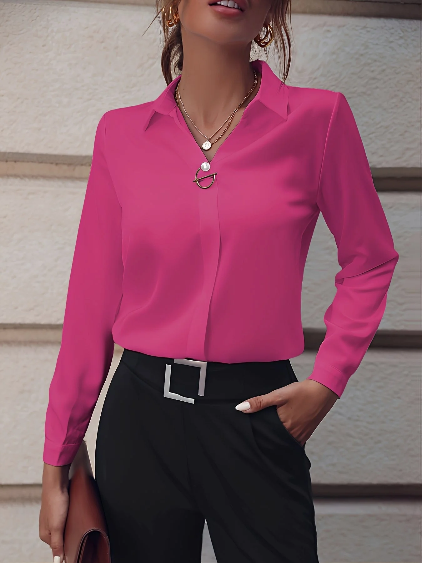 Erica - Chemise formelle à manches longues - Image 3