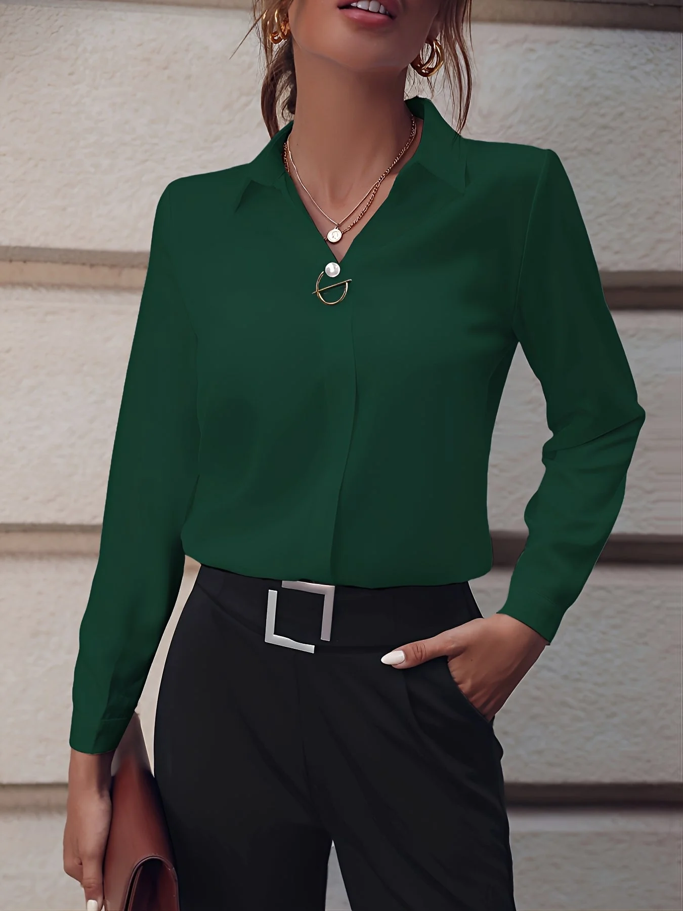 Erica - Chemise formelle à manches longues - Image 7