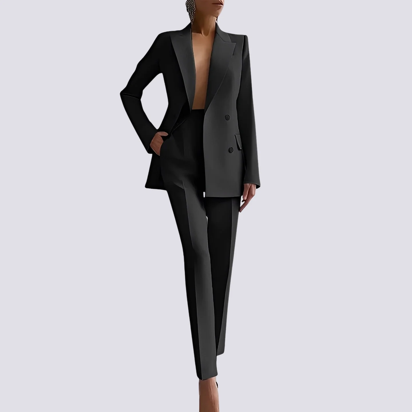 Fannie - Costume formel à simple boutonnage - Image 6