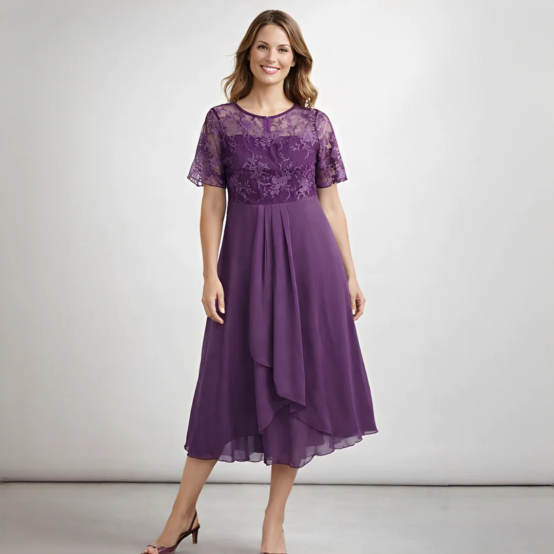 Floraine - Robe femme chic - Image 4