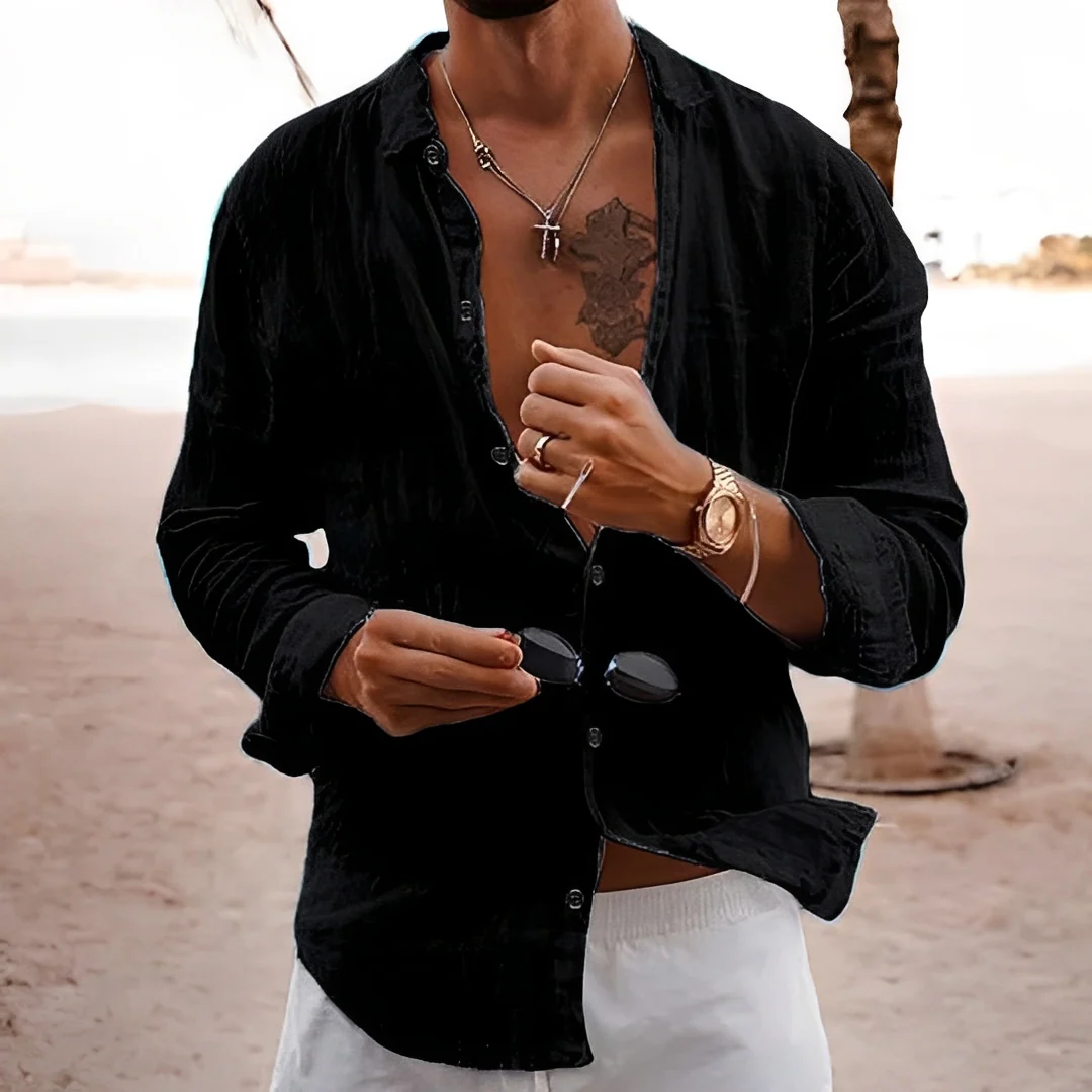Francesco - Chemise d'été tendance pour homme - Image 7