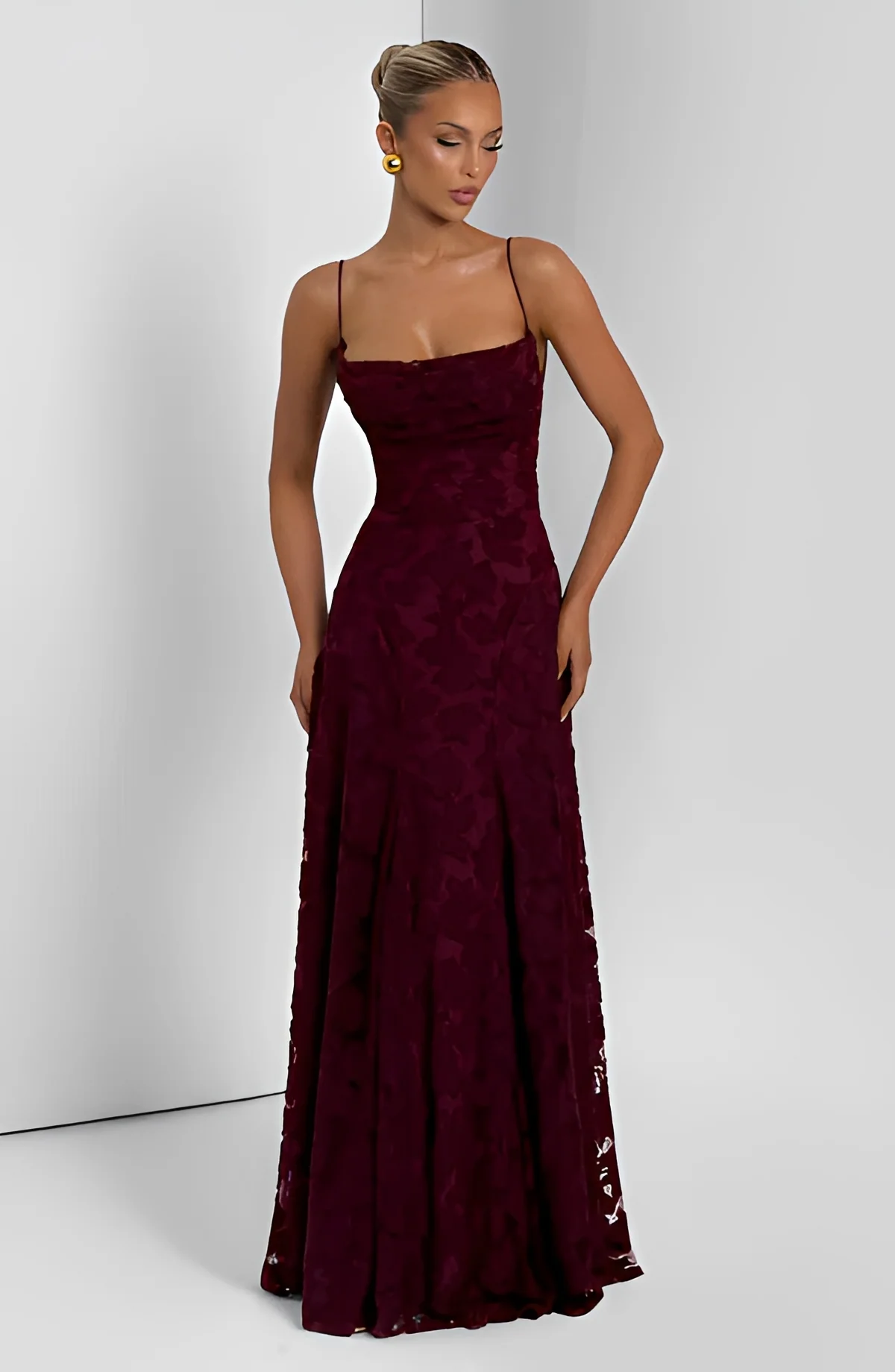 Francisa - Robe Maxi Élégante et Chic - Image 3