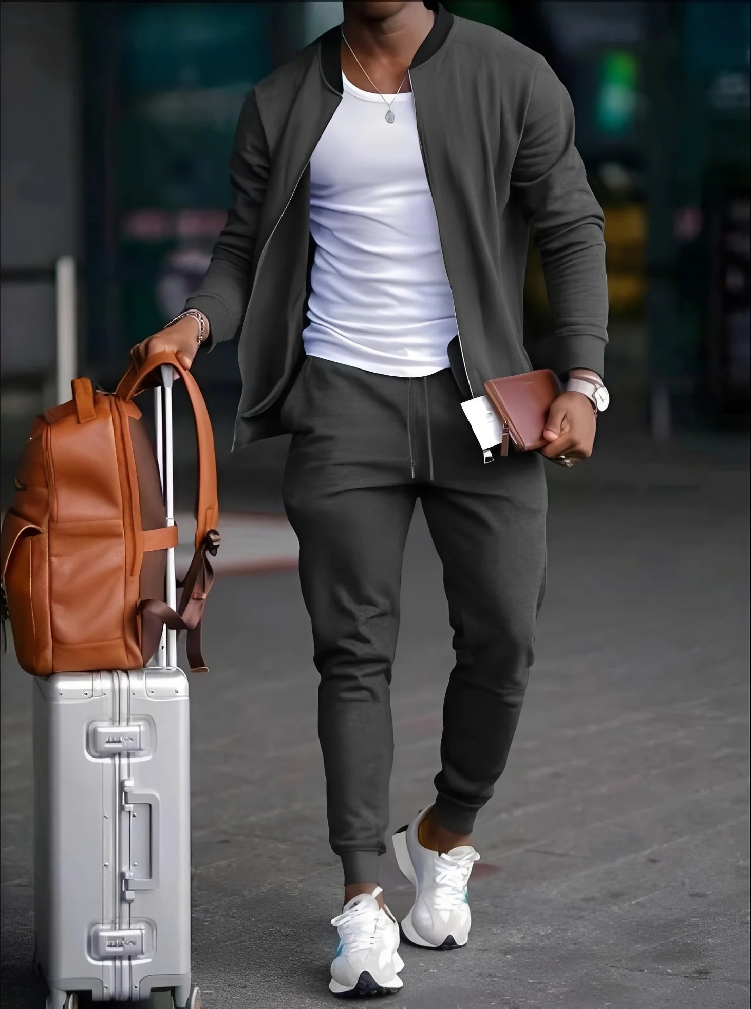 Franklin - Ensemble de jogging stylé pour hommes - Image 5