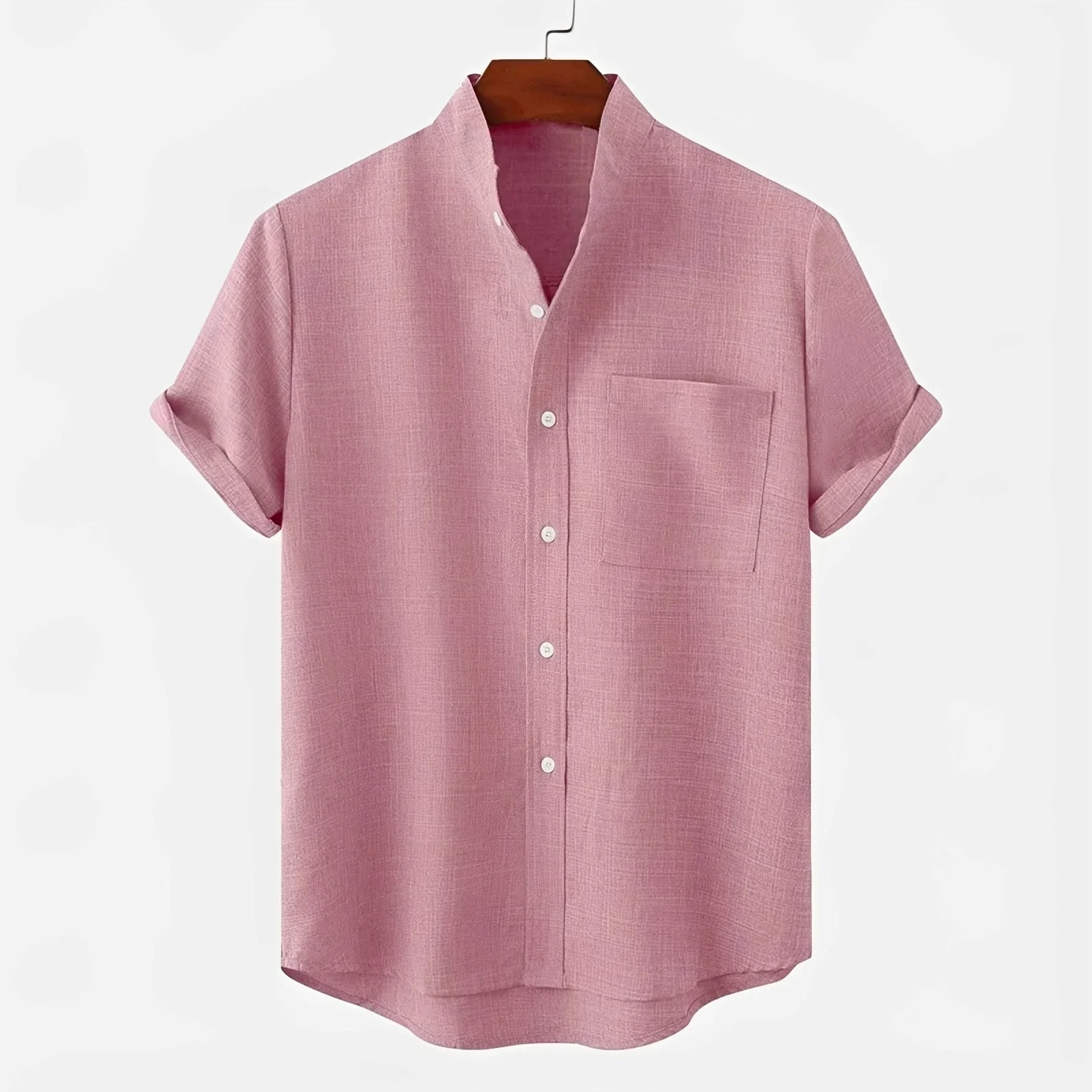 Garrett - Chemise Confortable à Manches Courtes