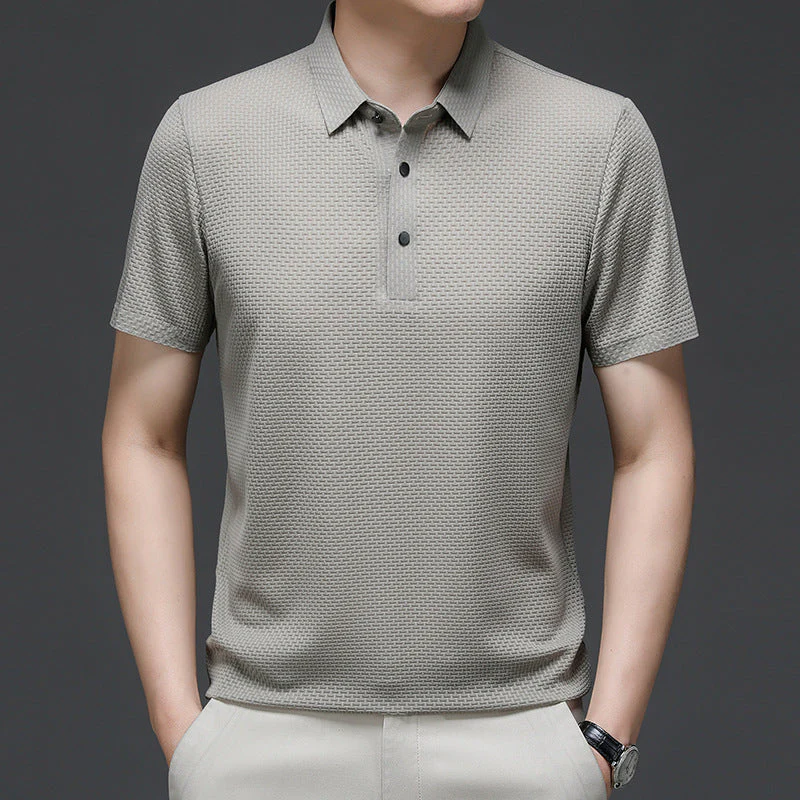Gerald - Polo décontracté sans coutures pour hommes - Image 3
