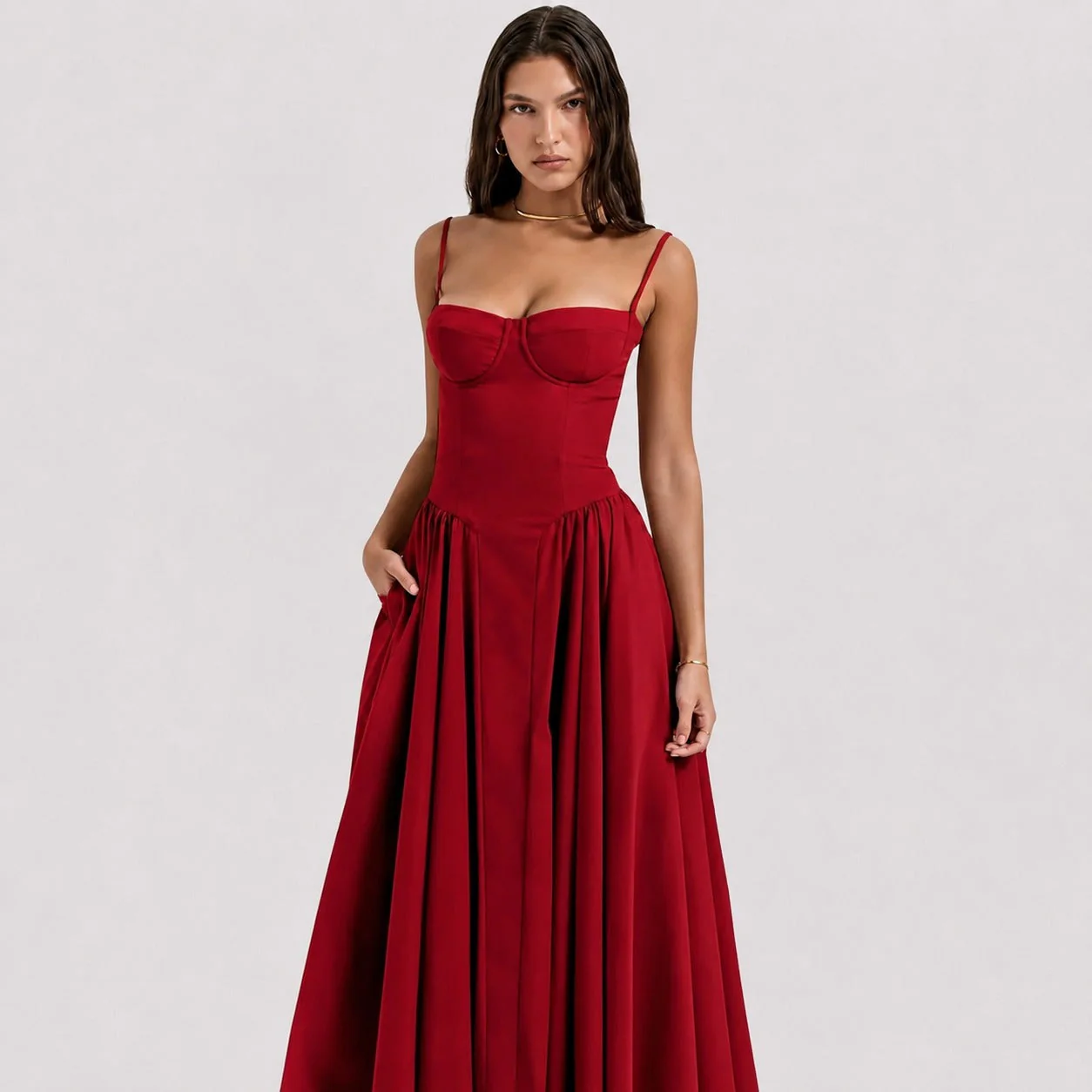 Hadley - Robe caraco élégante - Image 2