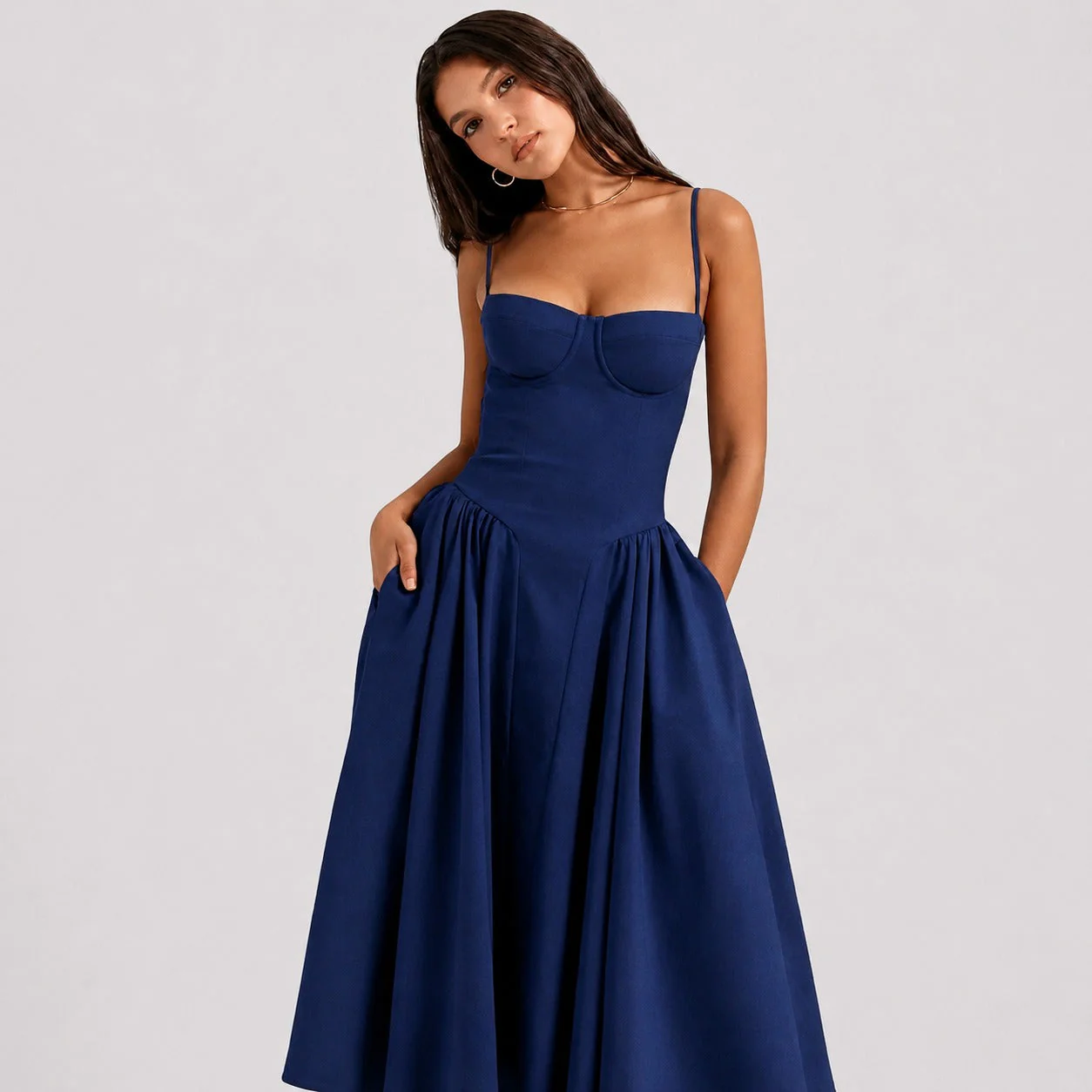 Hadley - Robe caraco élégante - Image 3
