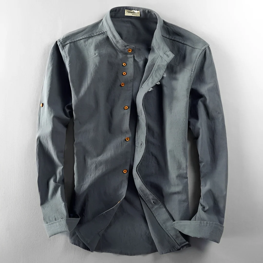 Hallibert - Chemise chaude à manches longues pour hommes - Image 4