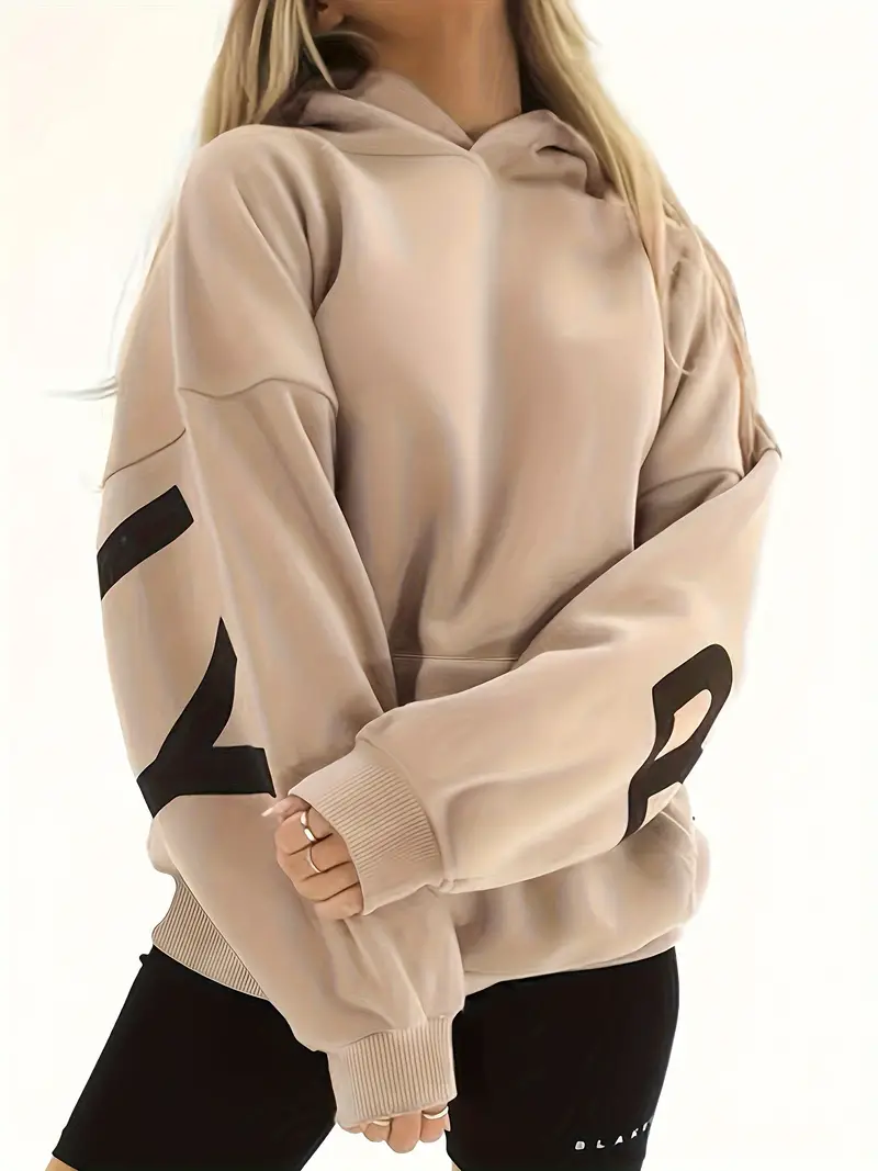 Hannah - Veste à capuche épaisse avec imprimé tendance - Image 2