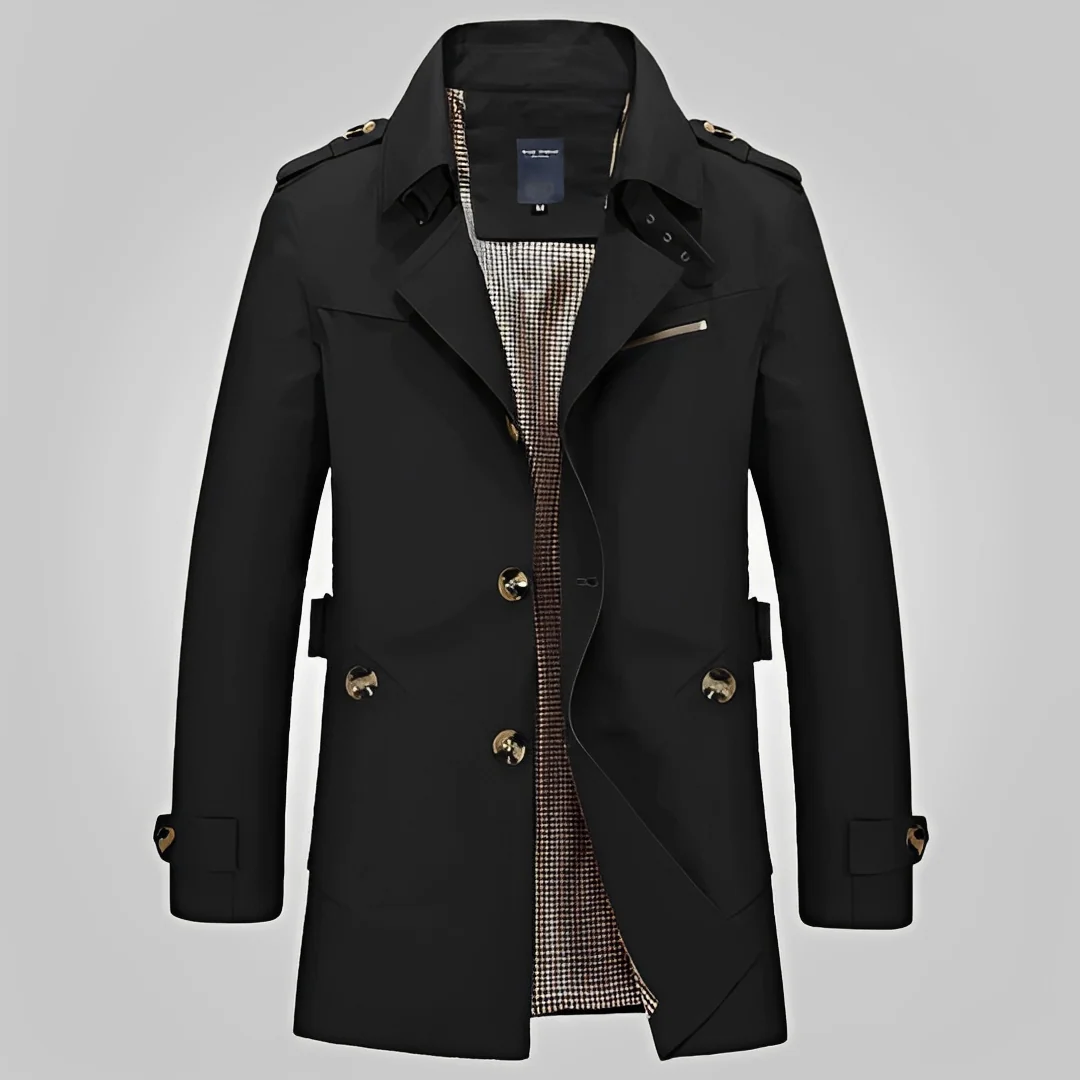Hanzo - Manteau long d'hiver chaud pour homme - Image 4