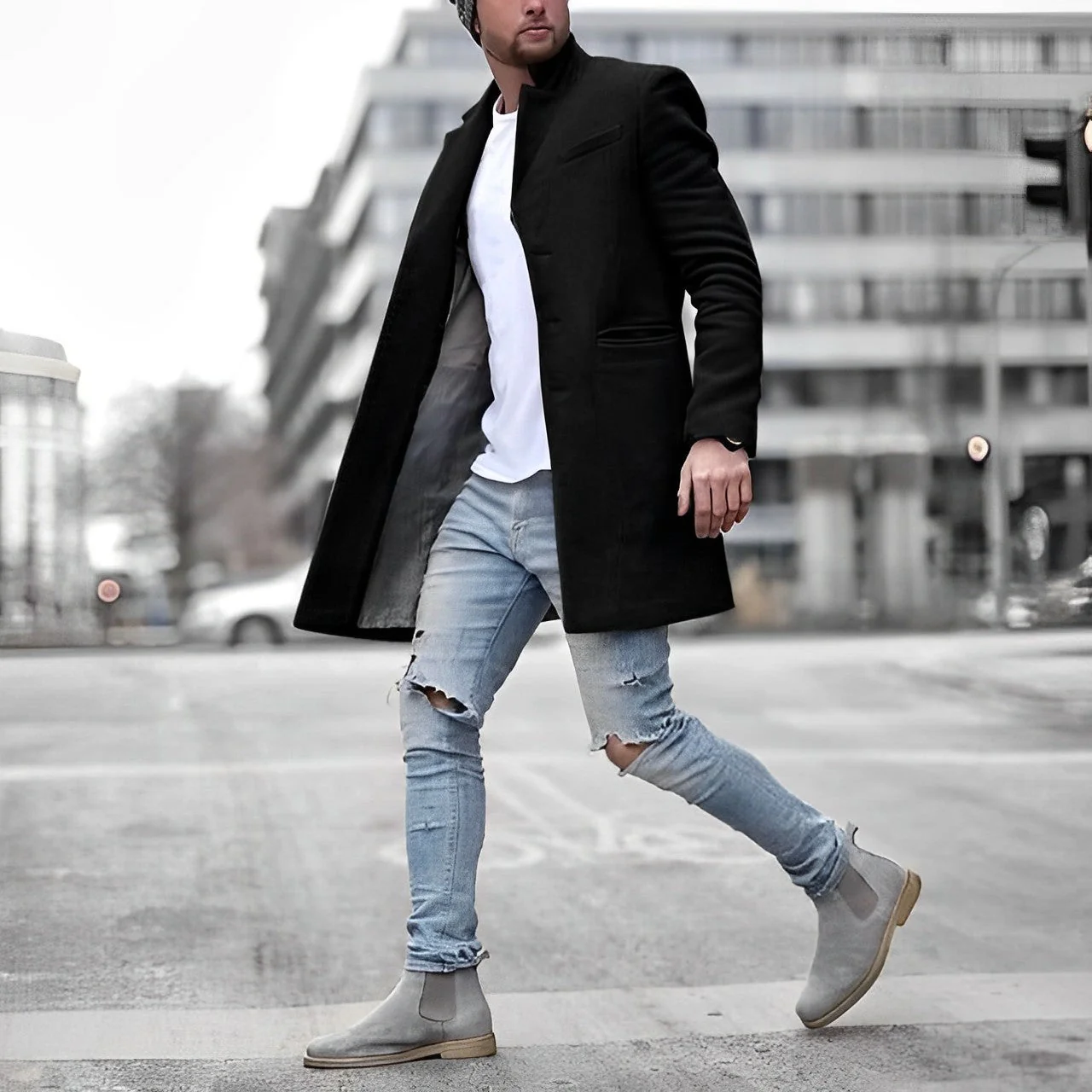 Hardy – Manteau long au style moderne - Image 2