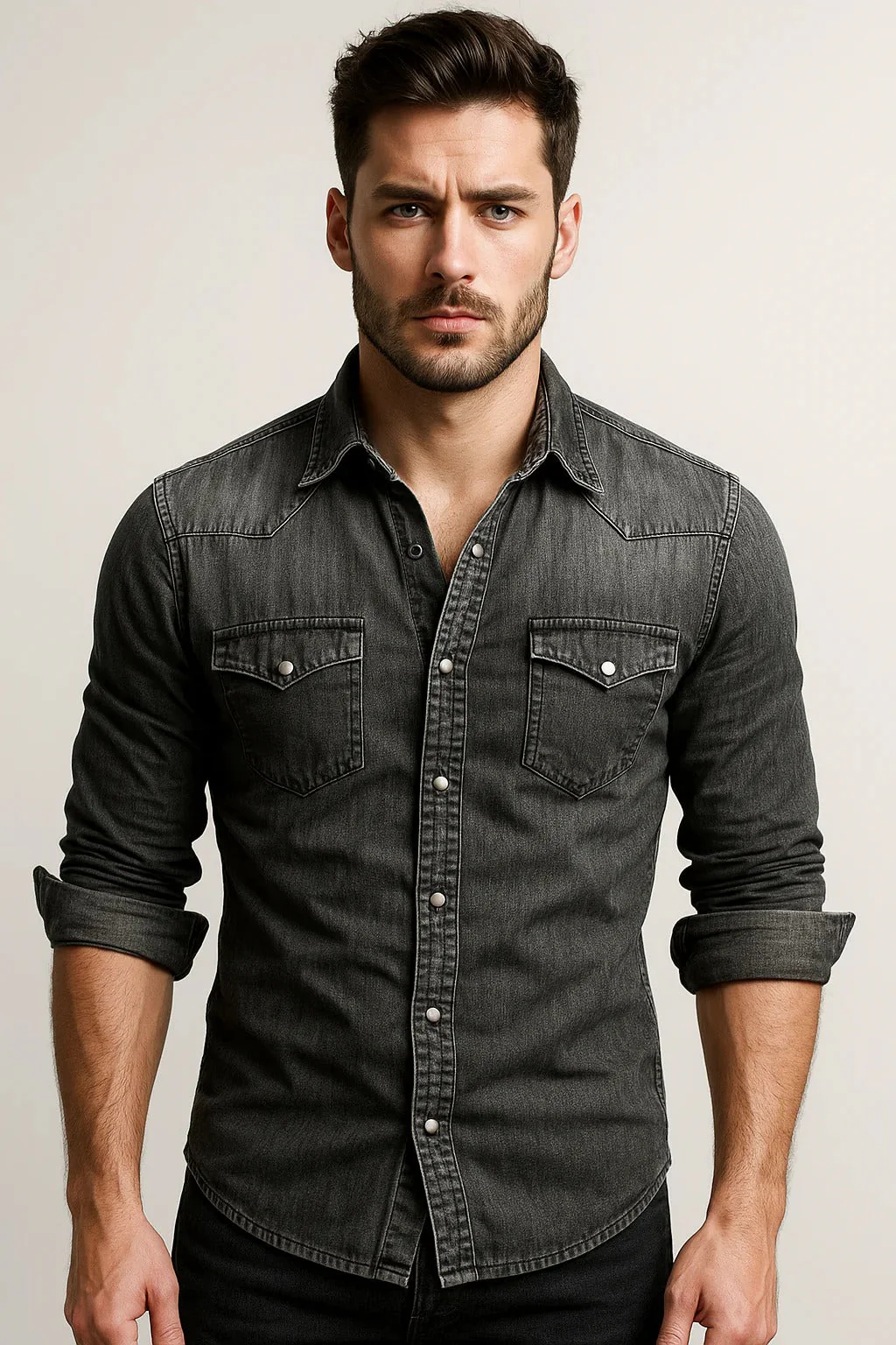 Hebert - Chemise Décontractée à Manches Longues - Image 3
