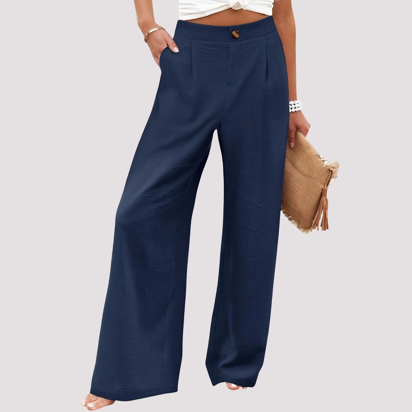 Helen - Pantalon décontracté à jambes larges pour femmes - Image 2