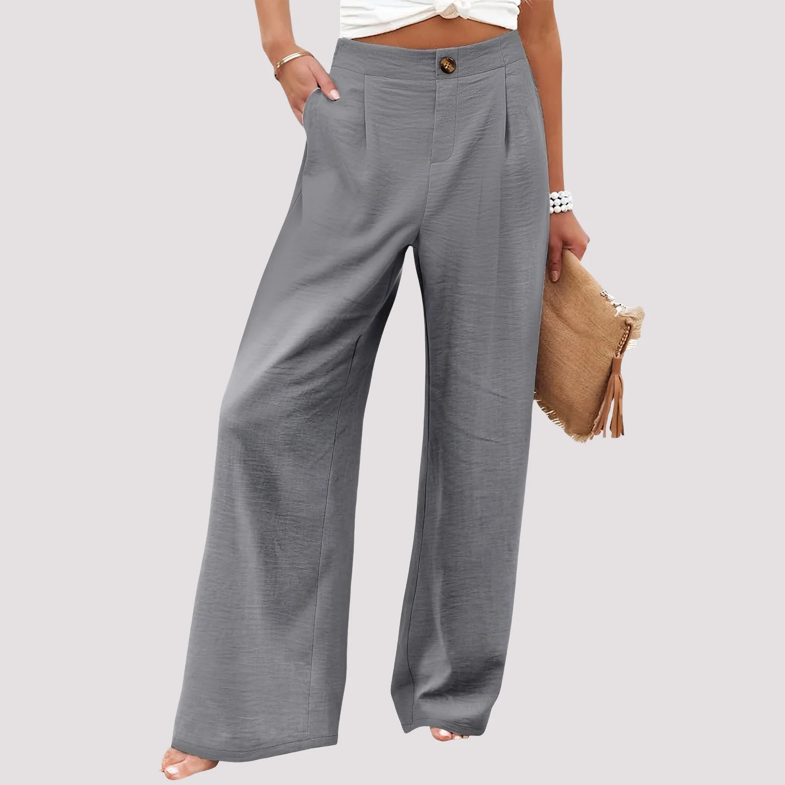 Helen - Pantalon décontracté à jambes larges pour femmes - Image 6