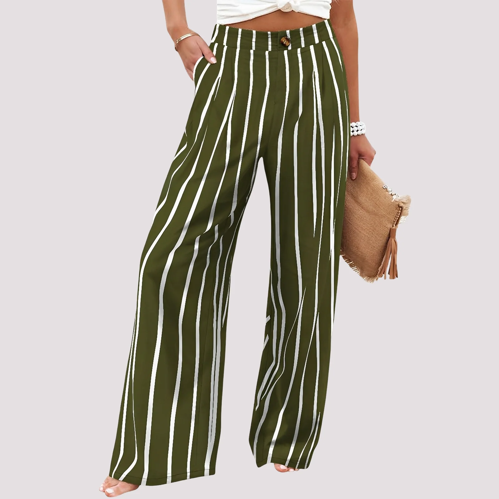 Helen - Pantalon décontracté à jambes larges pour femmes - Image 9