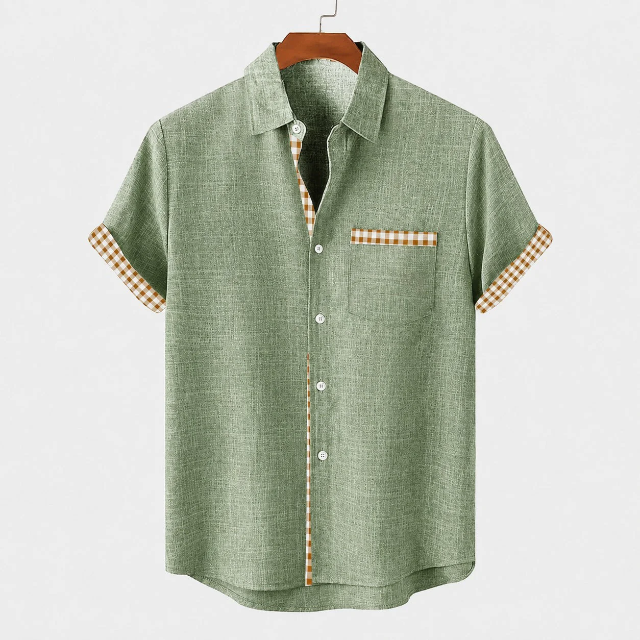 Holden - Chemise Chic à Manches Courtes - Image 2