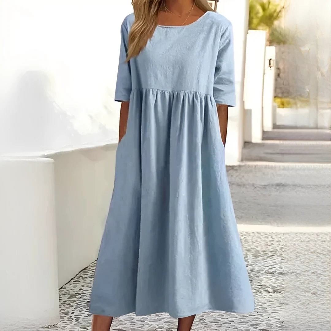 Ivanna - Robe d'été simple pour femmes - Image 2