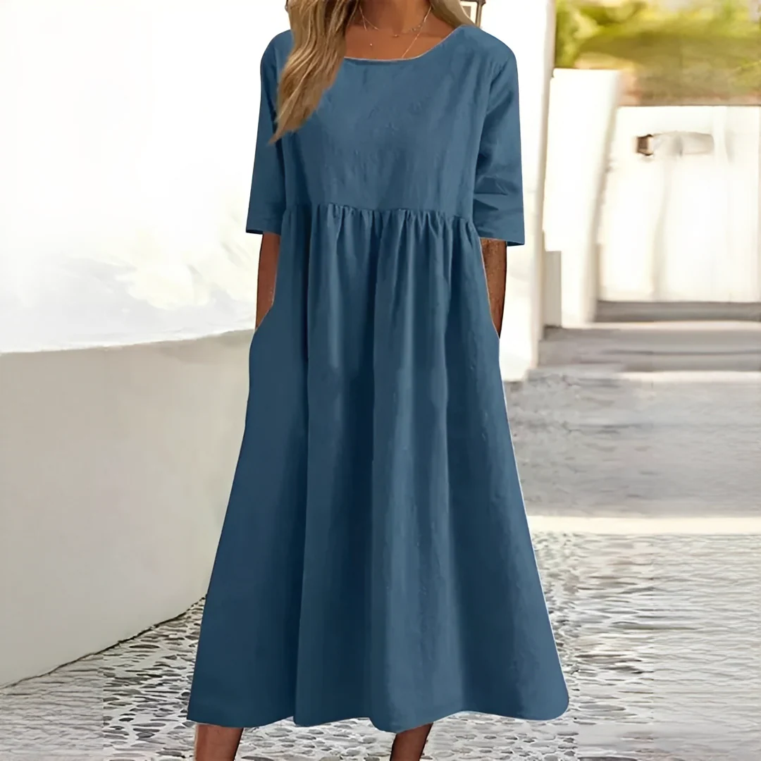 Ivanna - Robe d'été simple pour femmes - Image 4
