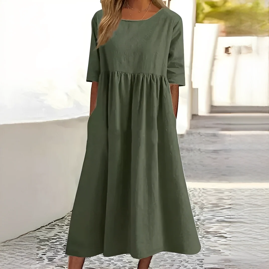 Ivanna - Robe d'été simple pour femmes - Image 5