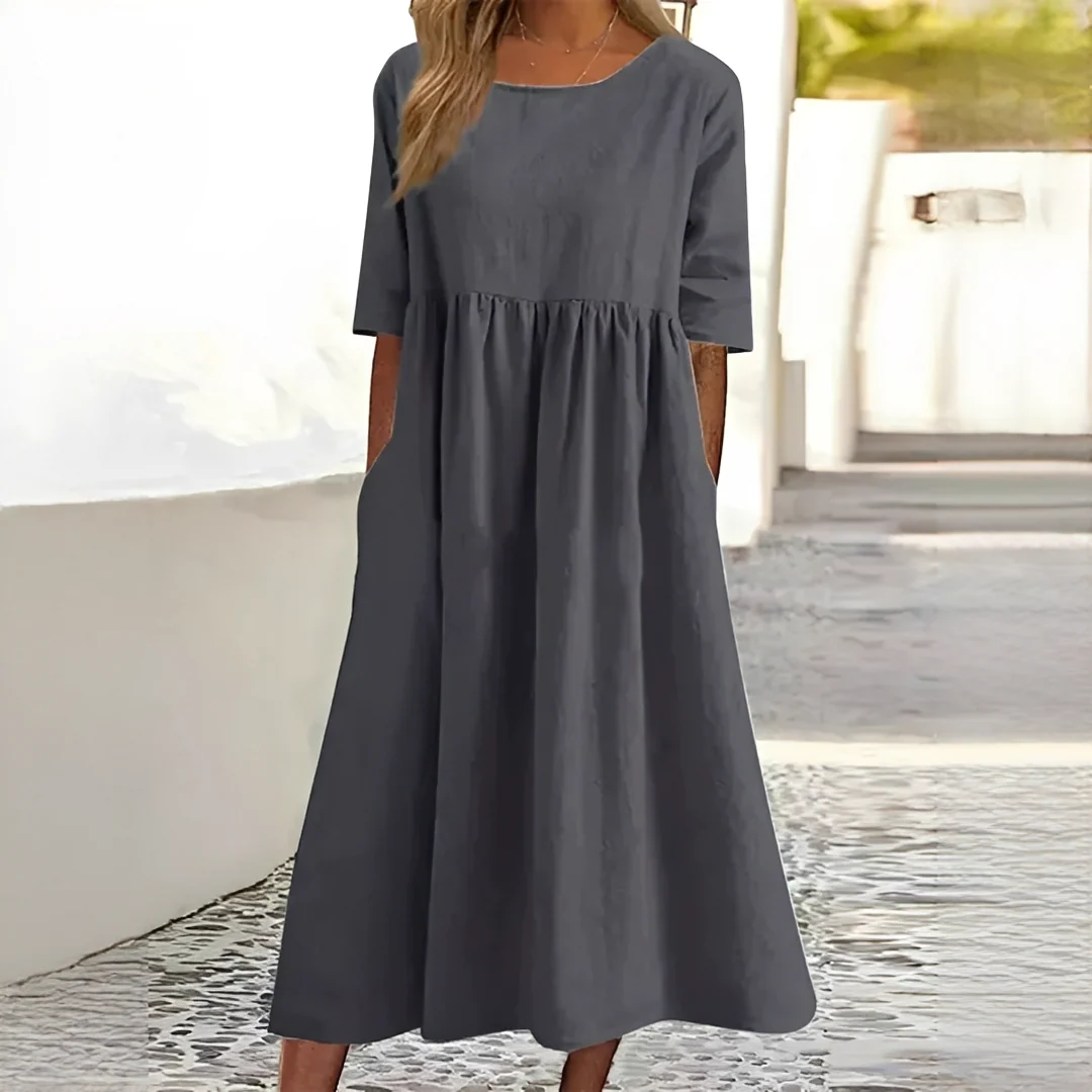 Ivanna - Robe d'été simple pour femmes - Image 6