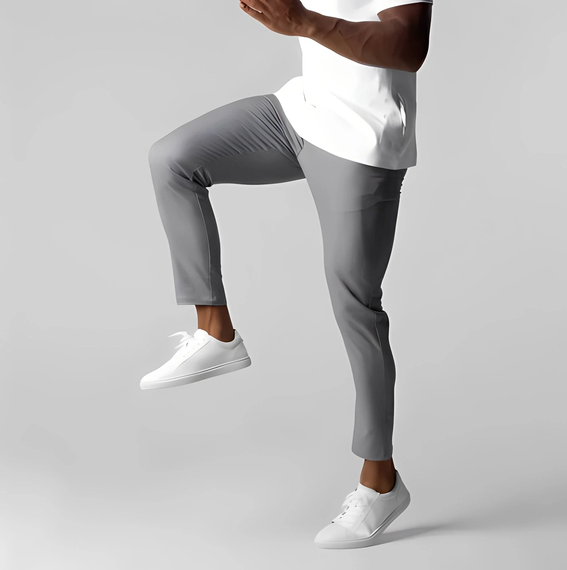Jack - Pantalon de costume décontracté à coupe droite pour hommes - Image 2