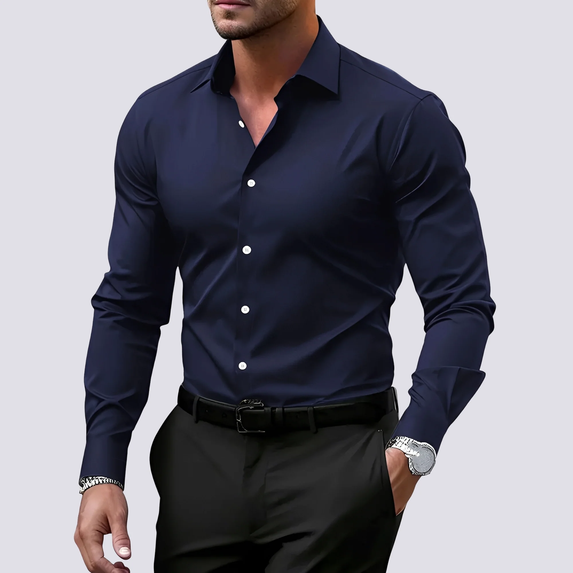 Jamin - Chemise Décontractée à Manches Longues - Image 5