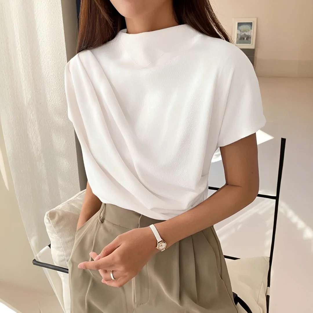 Janica - Blouse à Manches Courtes Relax - Image 2