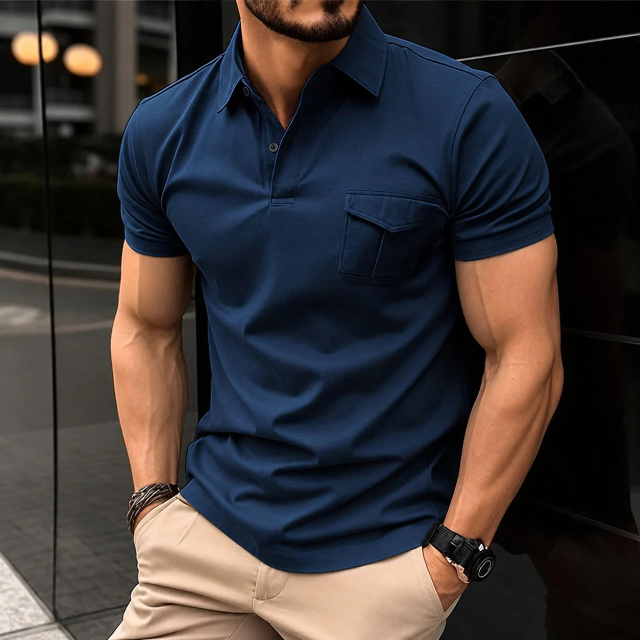 Jayden - Polo ajusté et élégant - Image 2