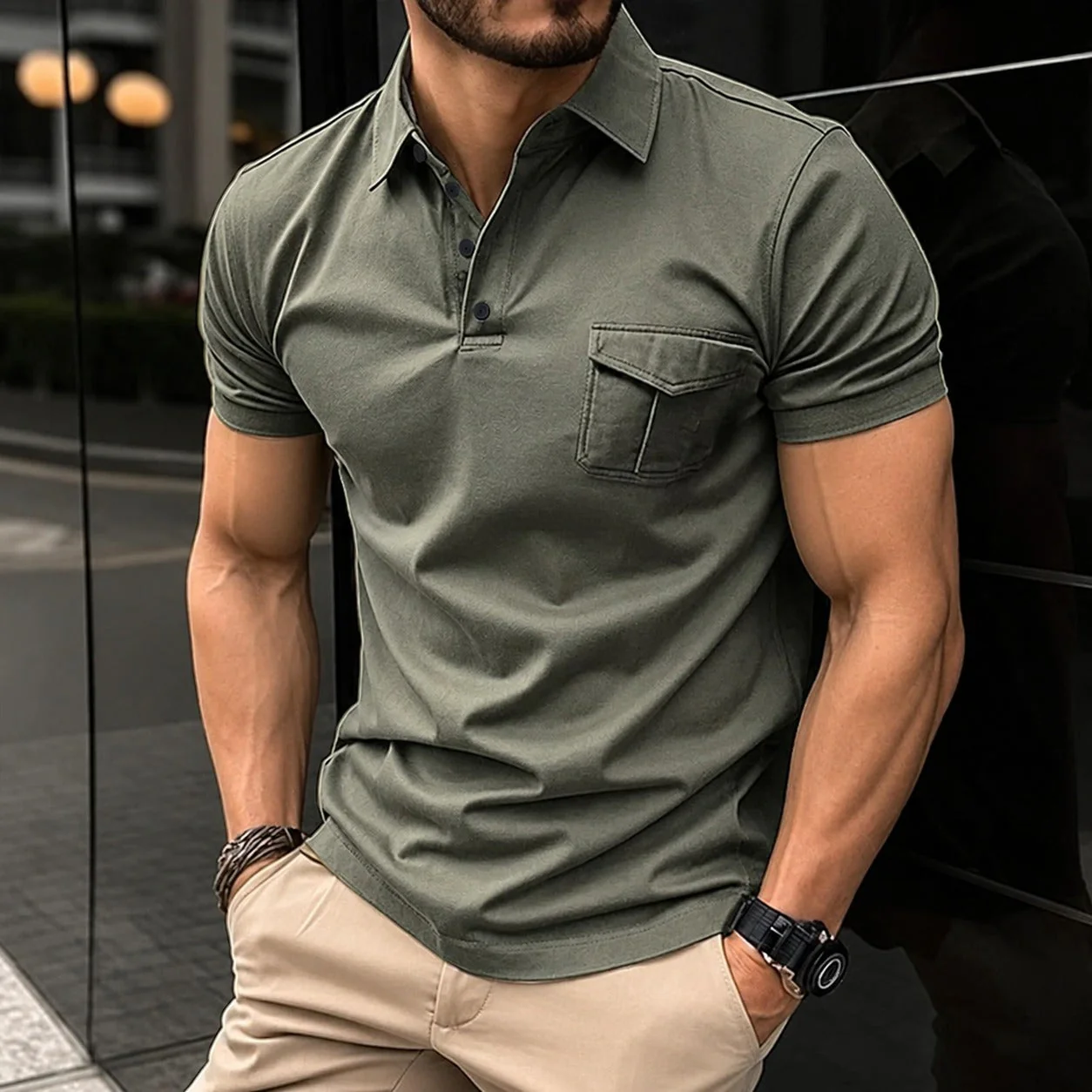 Jayden - Polo ajusté et élégant - Image 4