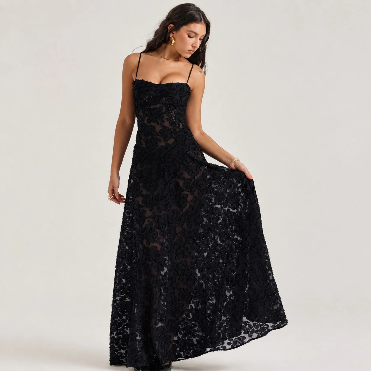 Jazmine - Robe longue sophistiquée - Image 5