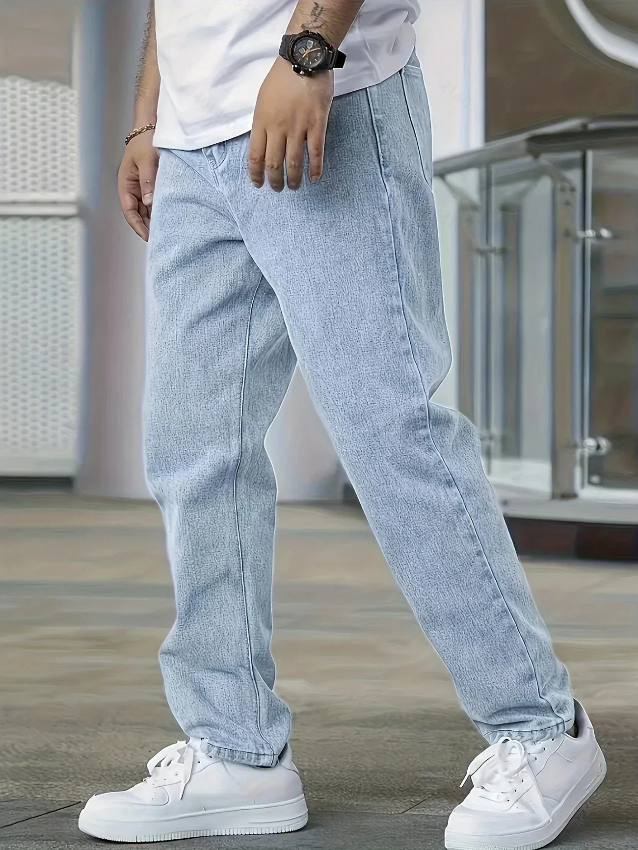 Eddie - Jeans slim fit élégants pour hommes - Image 3