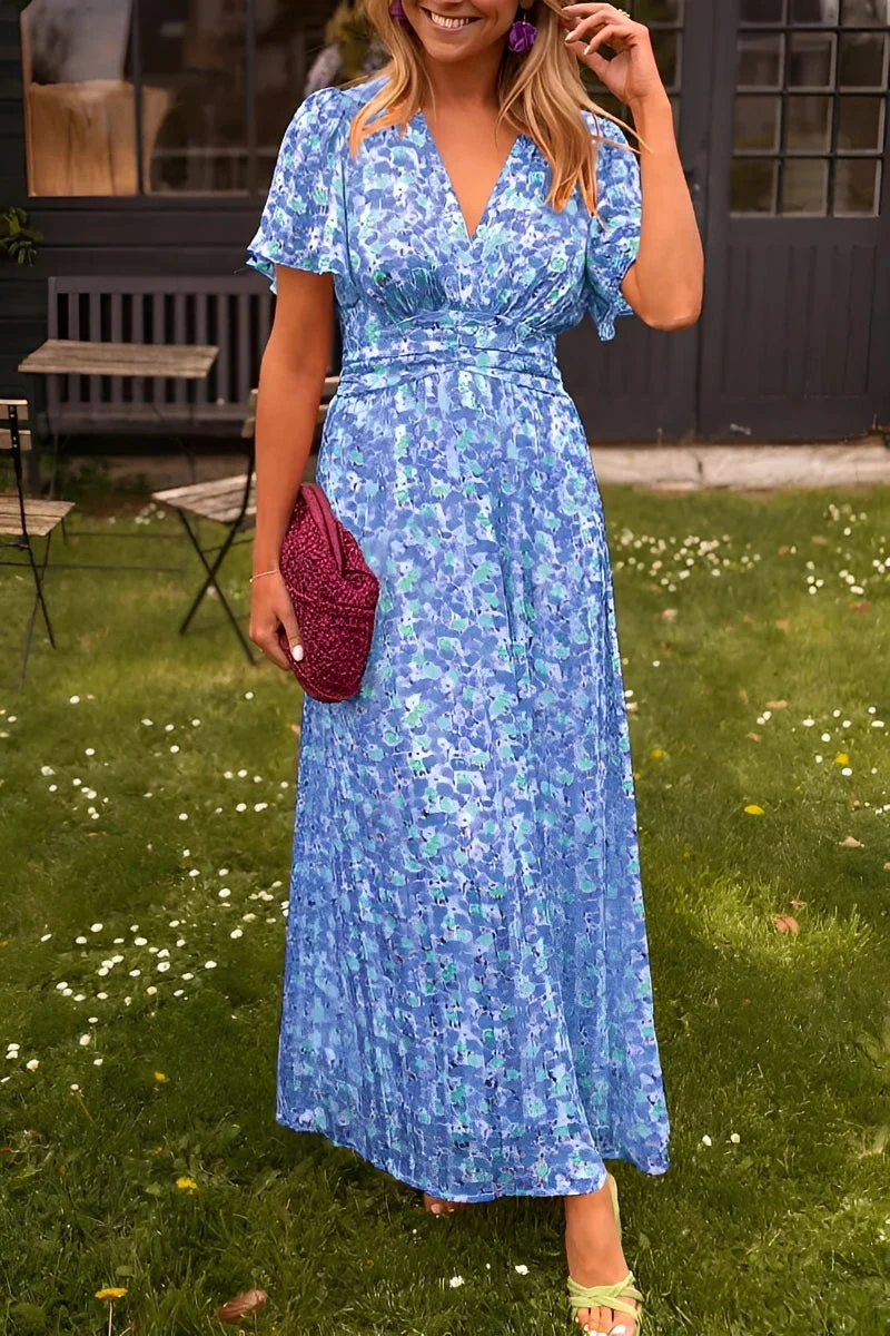 Jermaine - Robe Maxi Longue et Fluide - Image 2