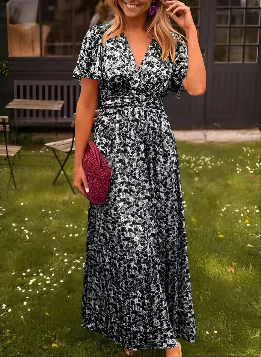 Jermaine - Robe Maxi Longue et Fluide - Image 5
