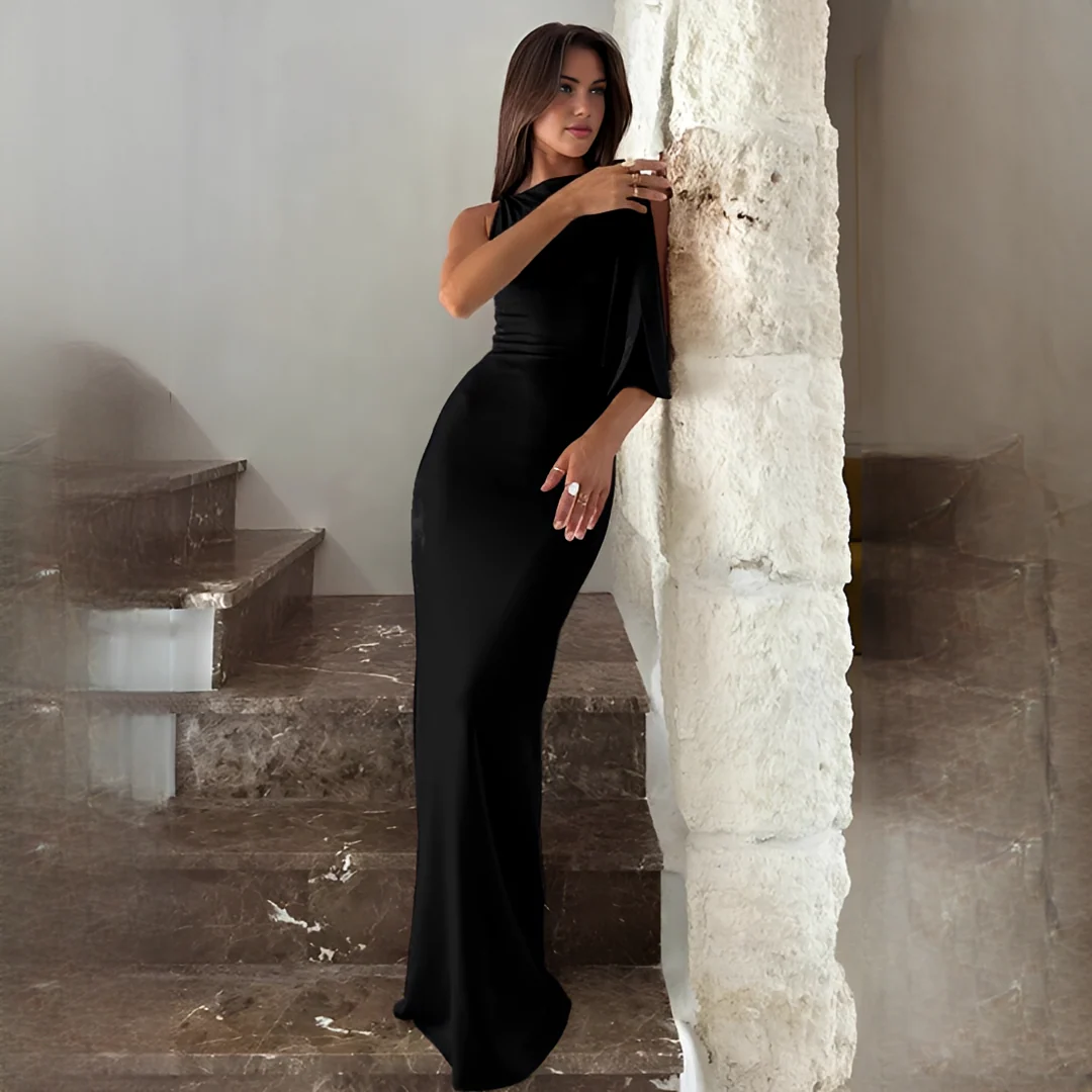 Jollie - Robe longue élégante sans manches - Image 3