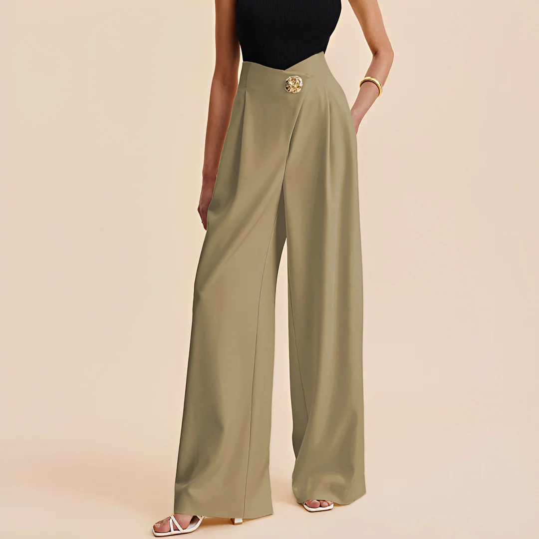 Joyce - Pantalon ample à taille haute - Image 2