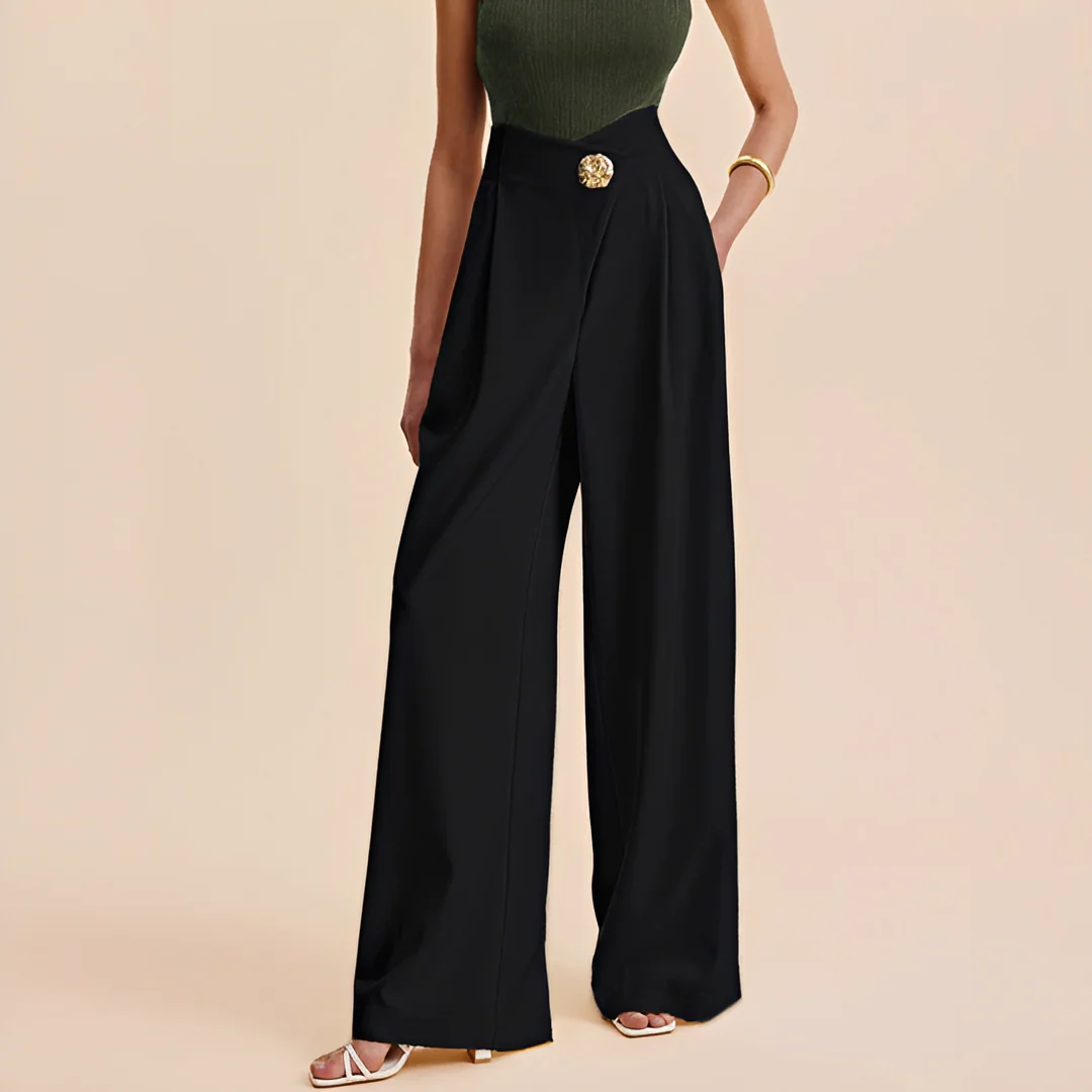 Joyce - Pantalon ample à taille haute - Image 3