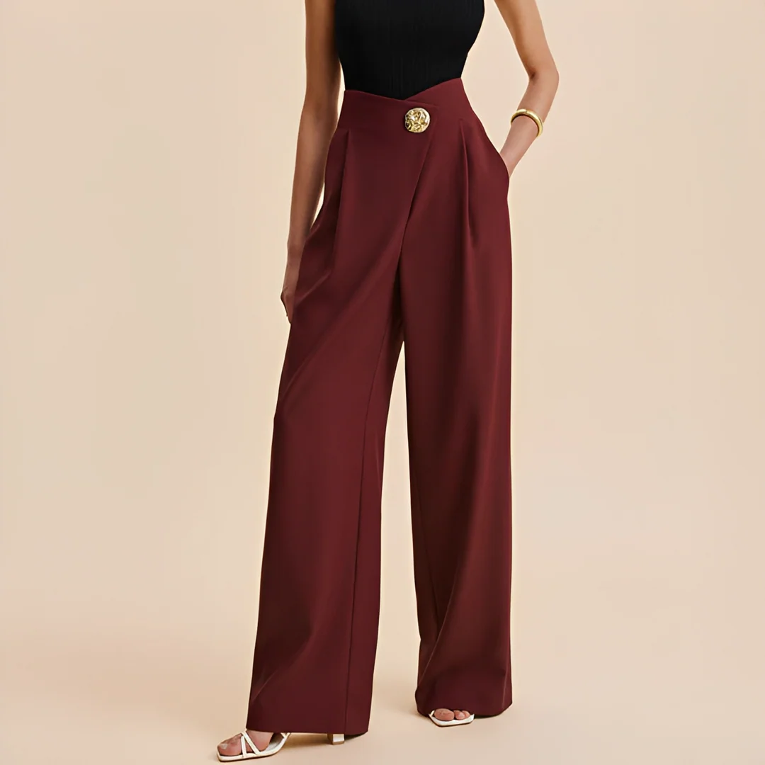 Joyce - Pantalon ample à taille haute - Image 4